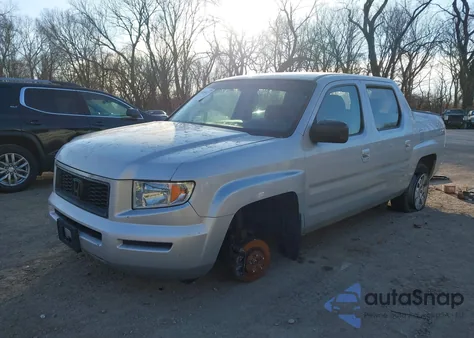 2007 Honda Ridgeline Rtx from USA, damaged, VIN 2HJYK16367H516451